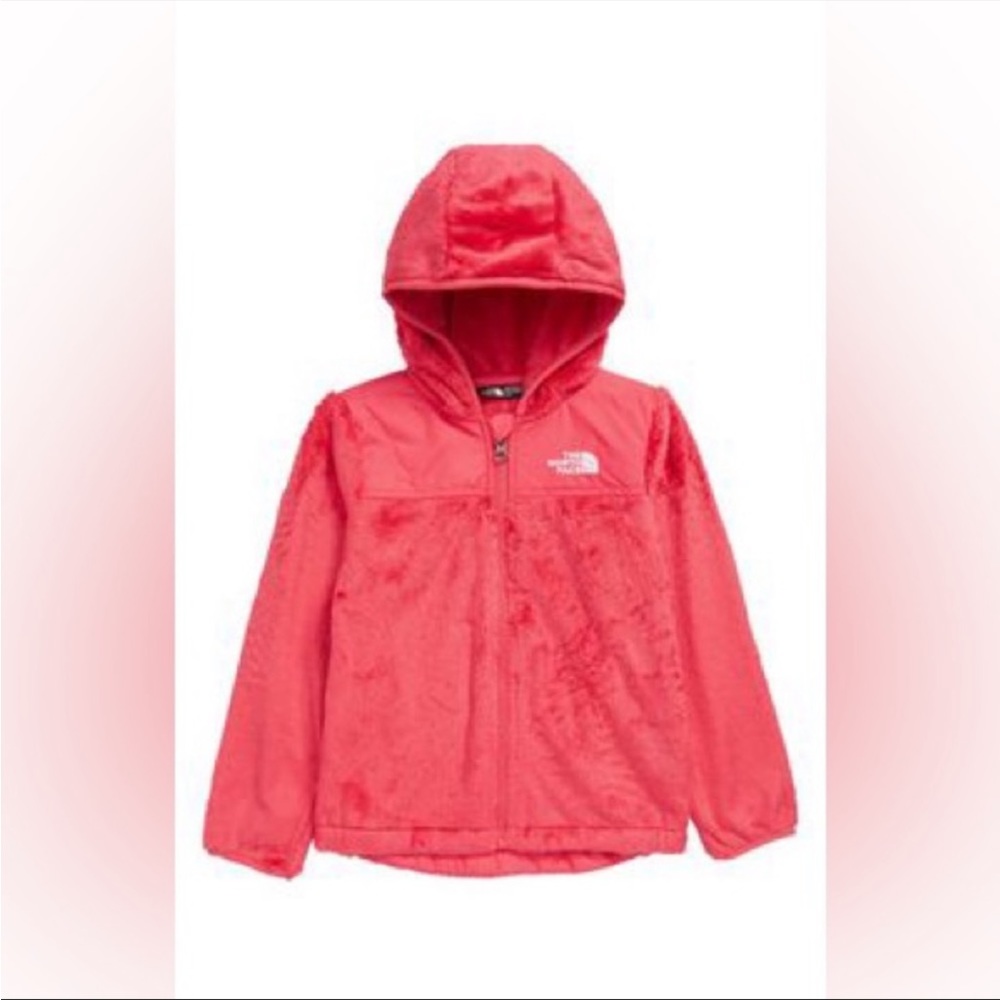 The North face Kids jacket Kids' Oso Fleece Zip Hoodie in Red size 4T